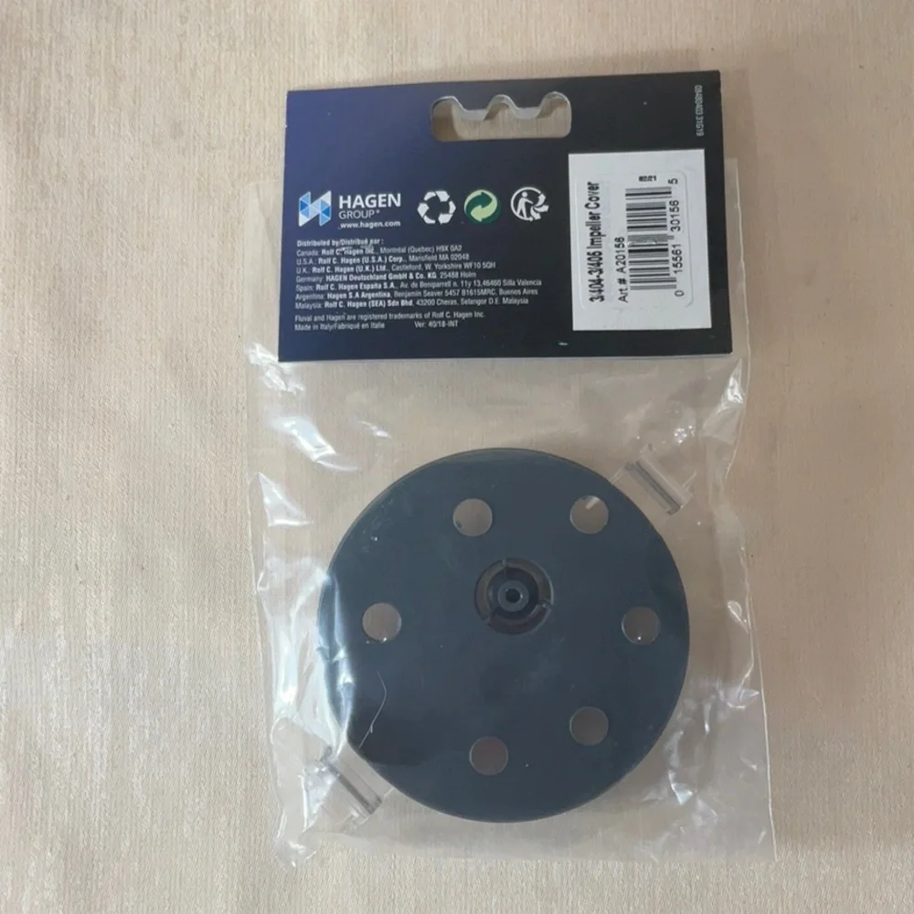 Hagen Fluval Impeller Cover 304/404 & 305/405 aquarium filter models Set of 3
